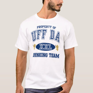 Uff Da Norwegian Drinking Team T-Shirt