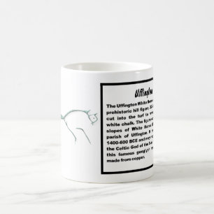 Uffington Horse mug copper
