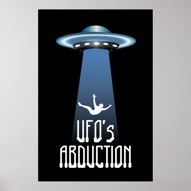 UFO abduction Poster (Front)