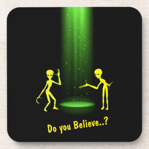 UFO Alien Abduction 👽 Do You Believe?   Coaster