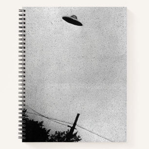 UFO Alien Extra Terrestrial Spacecraft Top Secret Notebook