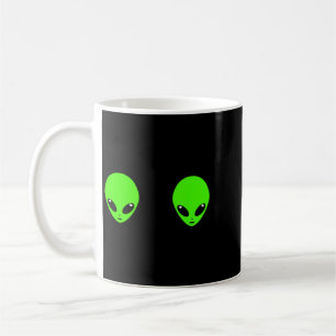 Ufo Alien Head S Bra Halloween S Costume Women Coffee Mug