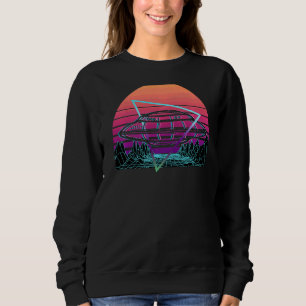 Ufo Alien Retro Sweatshirt