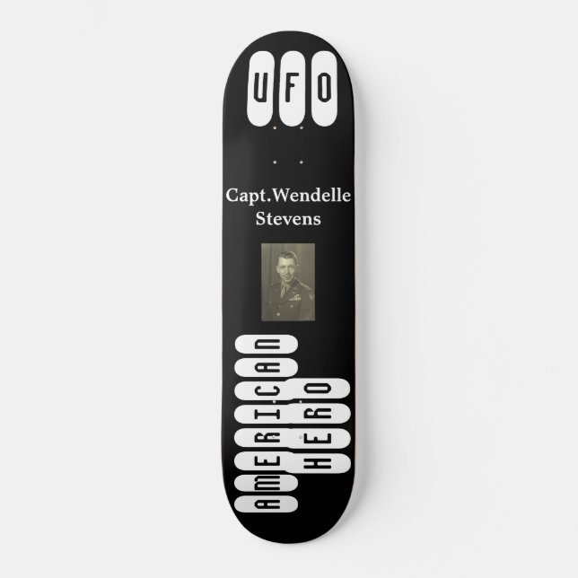 UFO /AMERICAN HERO  / TST Skateboard (Front)