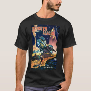 UFO ARE REAL MOON HOAX  Basic Dark T-Shirt