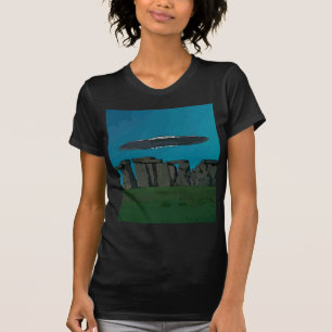 UFO At Stone Henge T-Shirt