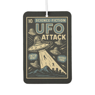 UFO Attack Car Air Freshener