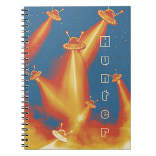 UFO Attack Saturn Notebook