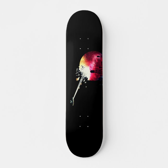 UFO Attacks Facility Skateboard (Front)