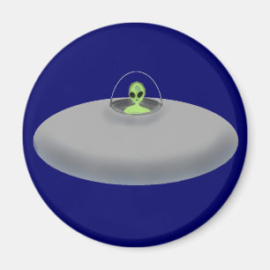 UFO (blue) magnet