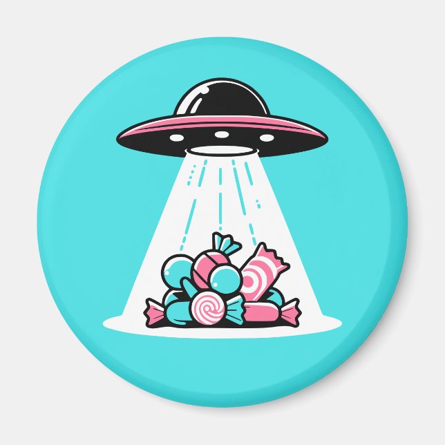 UFO Candy Magnet (Front)