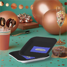 UFO Celebration Party Plate