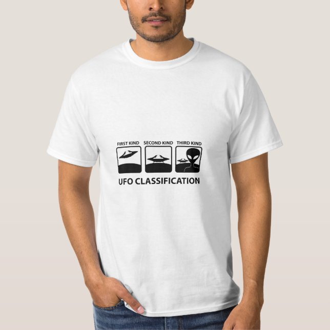 UFO Classification T-Shirt (Front)