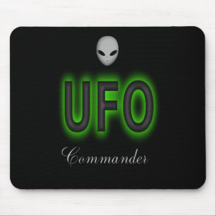 UFO Commander Mouse Pad