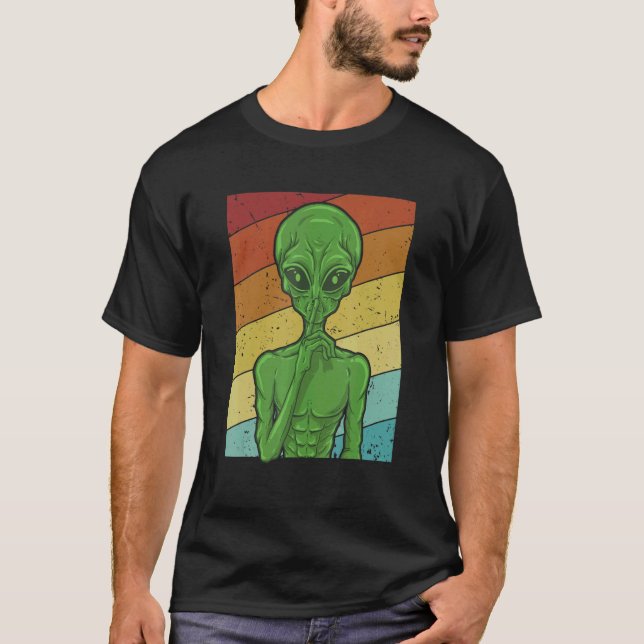 UFO Conspiracy Alien Alien Conspiracy Theoryist T-Shirt (Front)