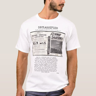 UFO - Declassified 65_HS1-834228961_62HQ-83894S449 T-Shirt