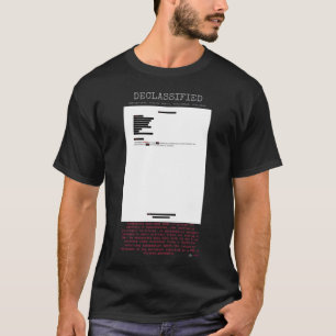 UFO - Declassified  DOW-UAP-D006, Mission Report,  T-Shirt