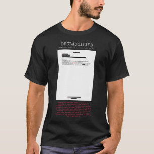 UFO - Declassified  DOW-UAP-D007, Mission Report,a T-Shirt