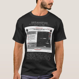 UFO - Declassified DOW-UAP-D055, M.Report, SYRIA T-Shirt