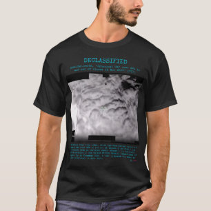 UFO - Declassified DOW-UAP-PR055 "..OF CLOUDS 2020 T-Shirt