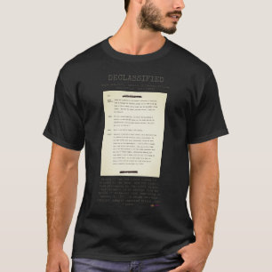 UFO - Declassified NASA-UAP-D006,Apollo17 TCD 1973 T-Shirt