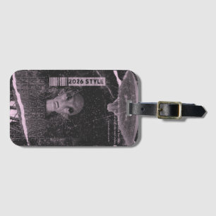 UFO design Luggage Tag