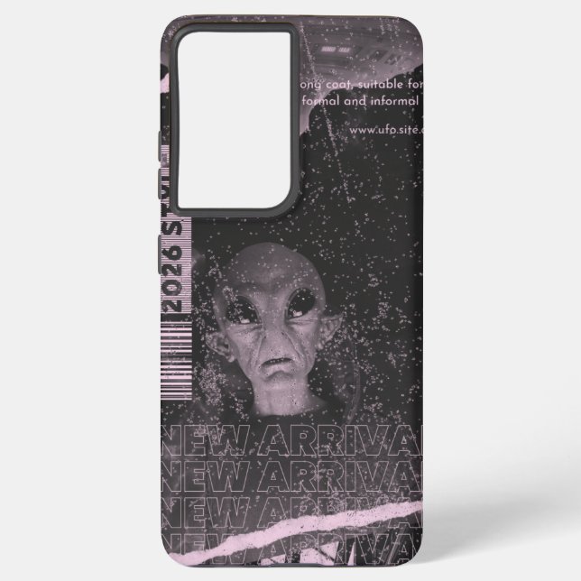 UFO design Samsung Galaxy S21 Ultra Case (Back)
