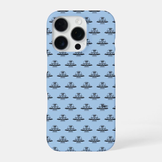 Ufo dog CG17s iPhone Case (Back)