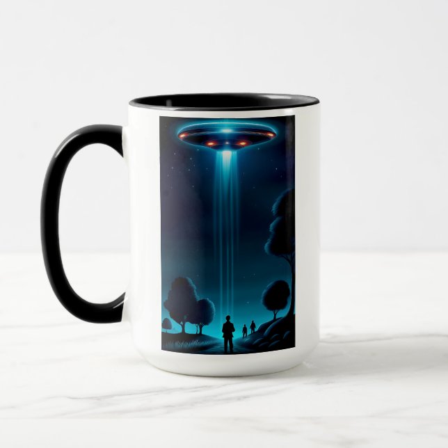 UFO Encounters Mug (Left)