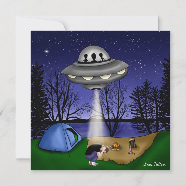 UFO Extraterrestrial Abduction Alien (Front)