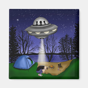 UFO Extraterrestrial Abduction Alien   Magnet