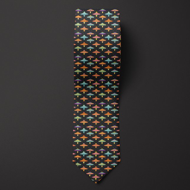UFO Flying Saucers Tie (Creator Uploaded)