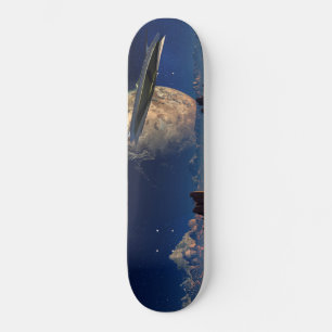 UFO-Foreign World-SciFi Landscape Skateboard