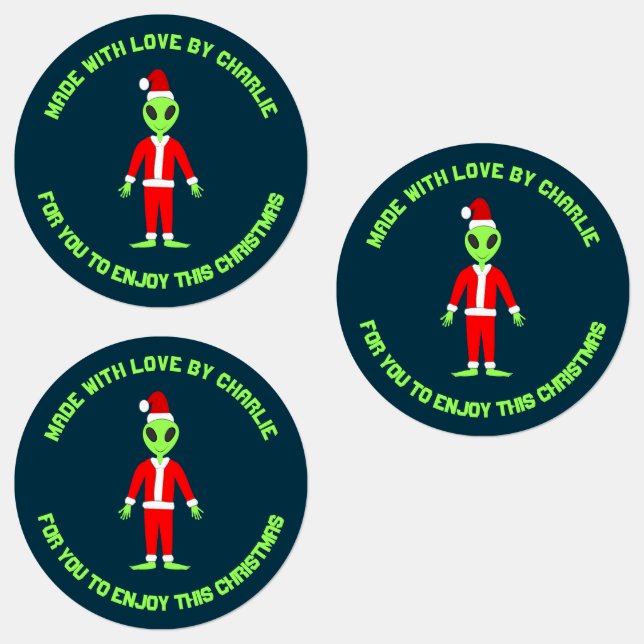 UFO Ho Ho Father Christmas alien Custom (Group)