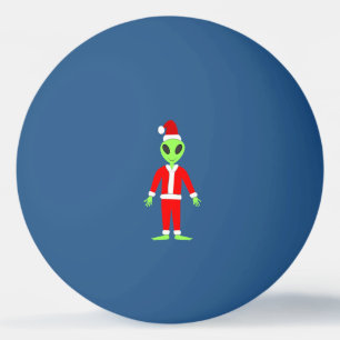 UFO Ho Ho Father Christmas alien Ping Pong Ball