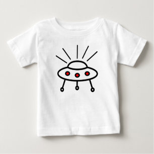 UFO i believe flying saucer alien Baby T-Shirt