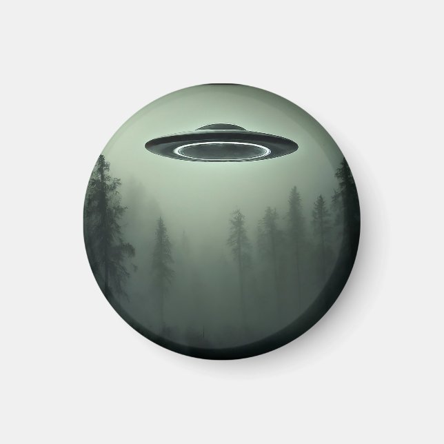 UFO in the Mist Magnet (Front)