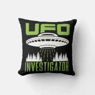 UFO Investigator Ufologist Cushion