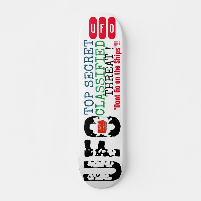 UFO JMT Skateboard (Front)