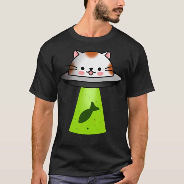 Ufo Kitty T-Shirt (Front)