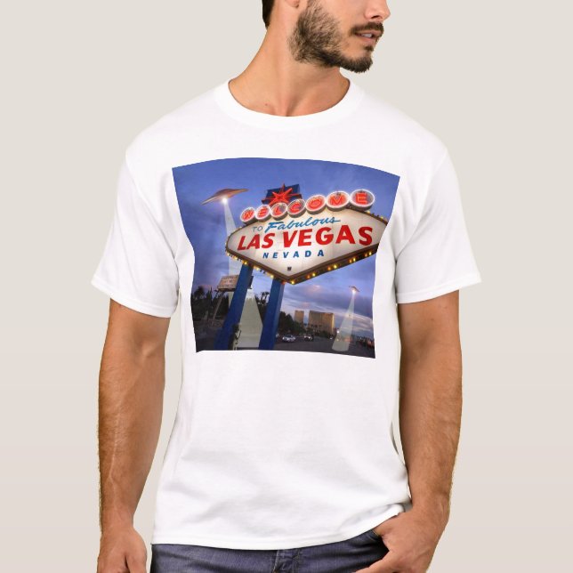 UFO Las Vegas Alien T-Shirt (Front)