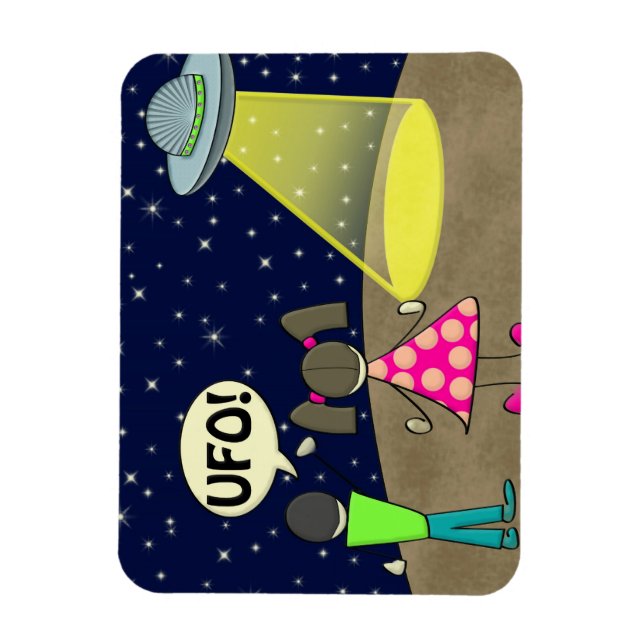 UFO MAGNET (Vertical)