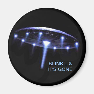 UFO Magnet, Up, Up & Away Magnet