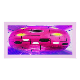 UFO mother ship Poster