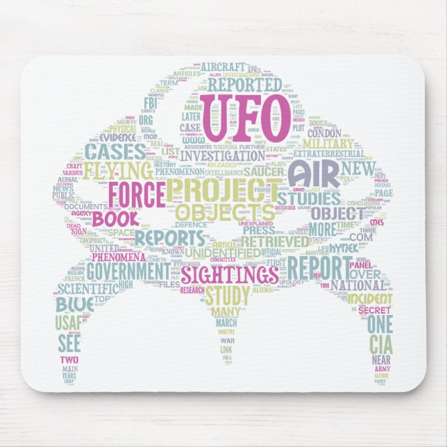 UFO mousepad (Front)