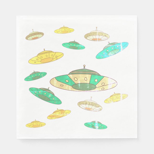 UFO NAPKIN (Front)