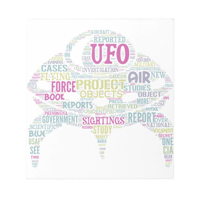 UFO Notepad (Front)