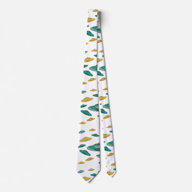UFO  pattern Tie (Front)