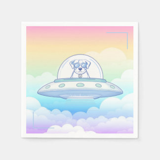 UFO PETS - Baby Shower - Napkin