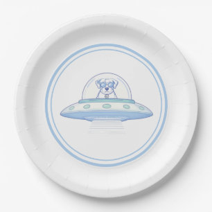 UFO PETS - Baby Shower - Paper Plate